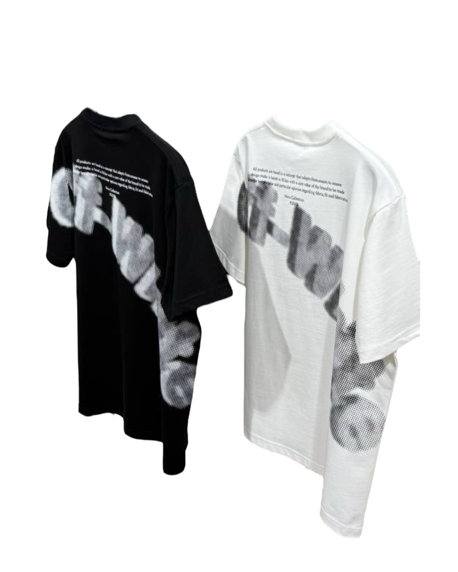 Off White Black And White T-Shirts