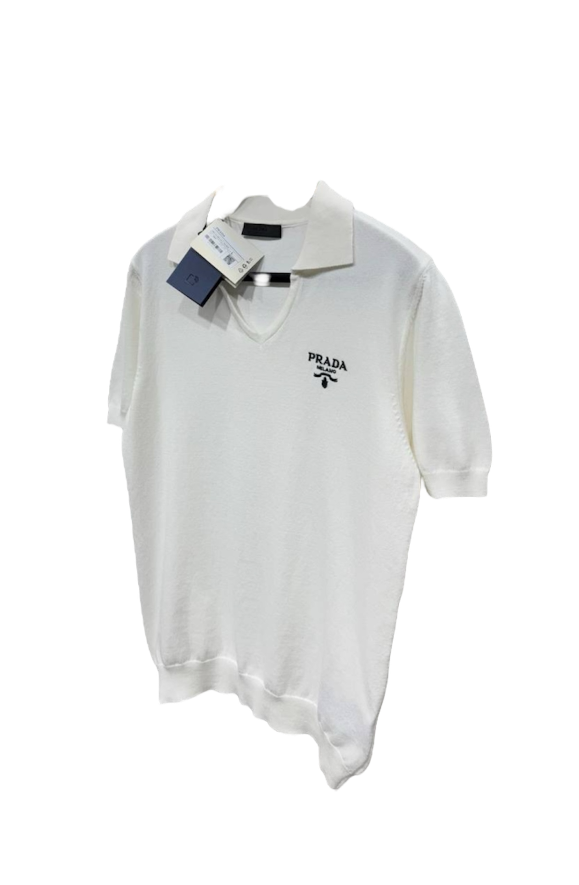 Prada Cashmere Polo Neck Sweater