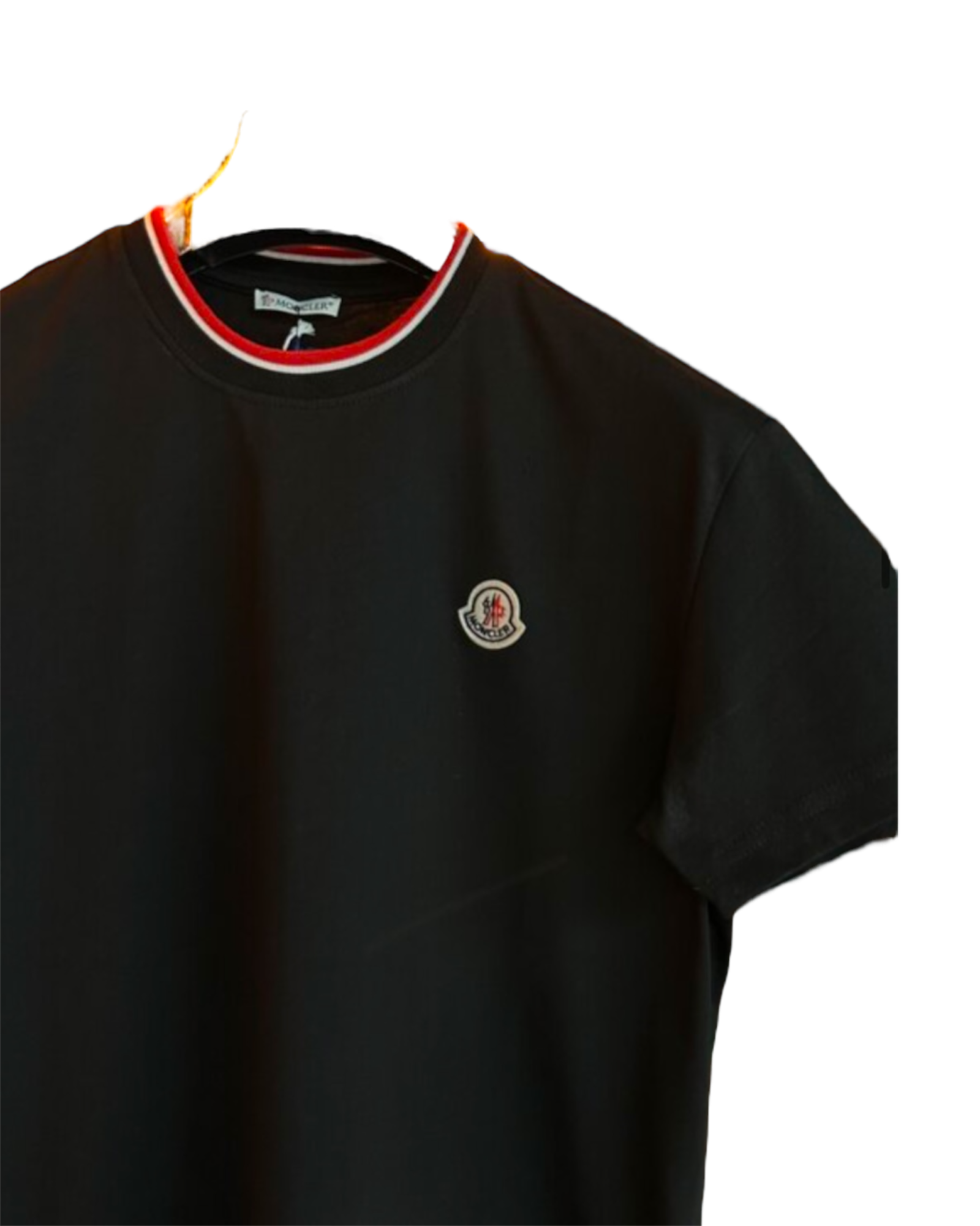 Moncler Black/White T-Shirts