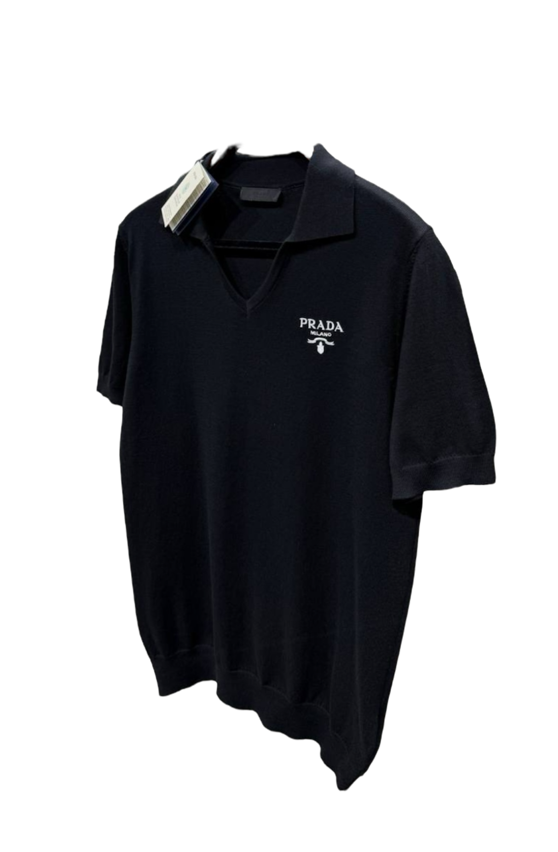 Prada Cashmere Polo Neck Sweater