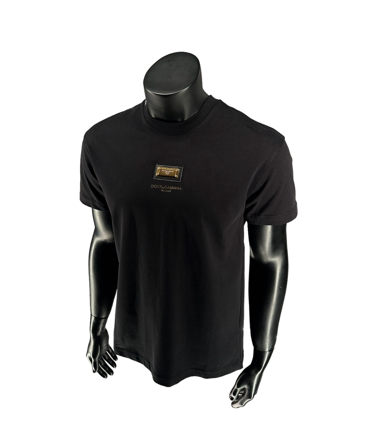 DOLCE&GABBANA Logo Black And White  T-Shirt