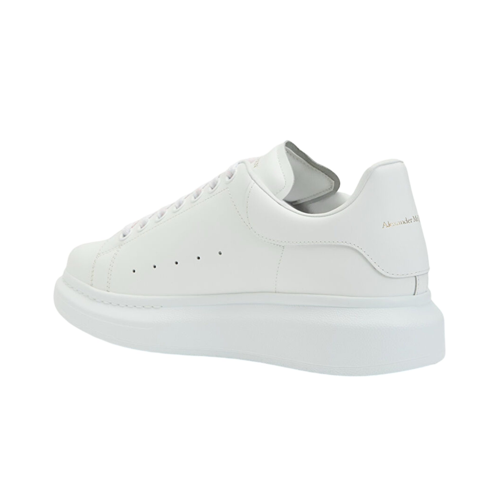 Alexander McQueen White Leather Shoes