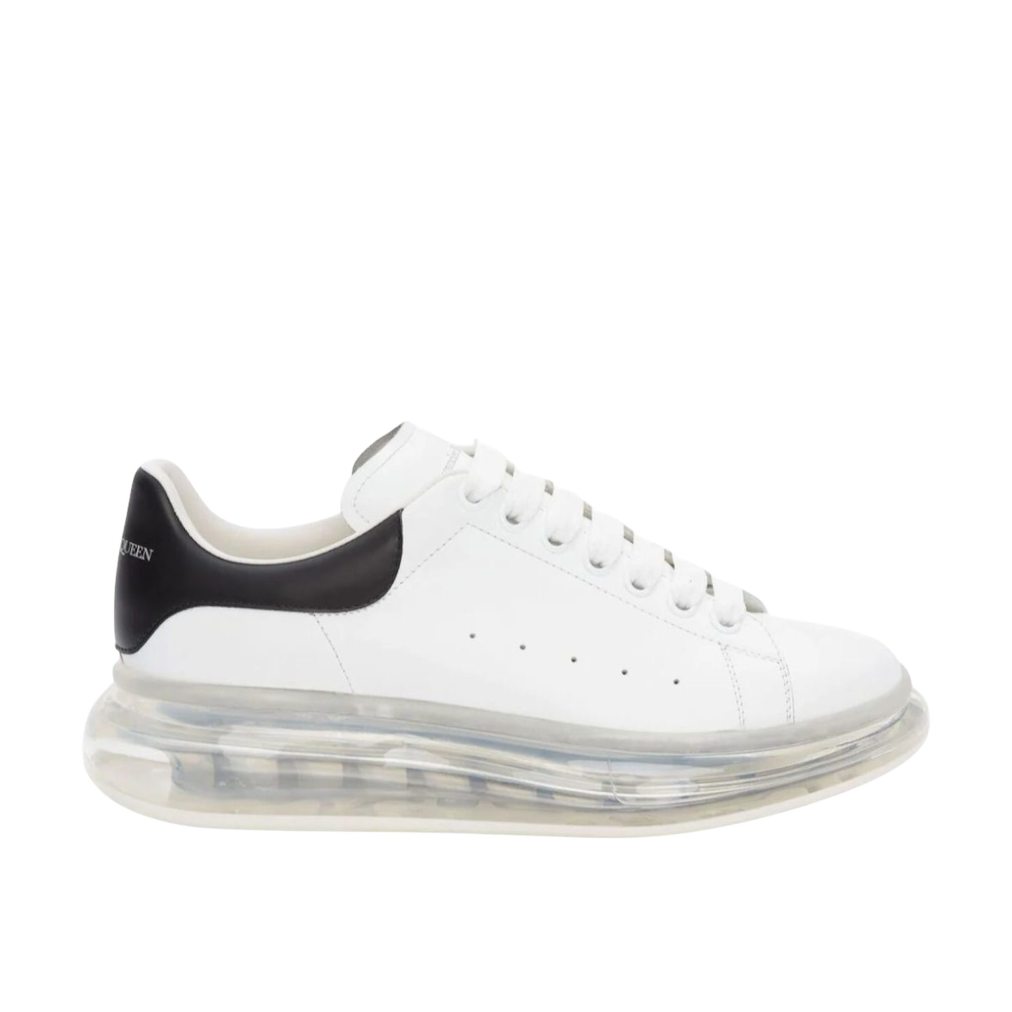 Alexander McQueen White Leather Shoes