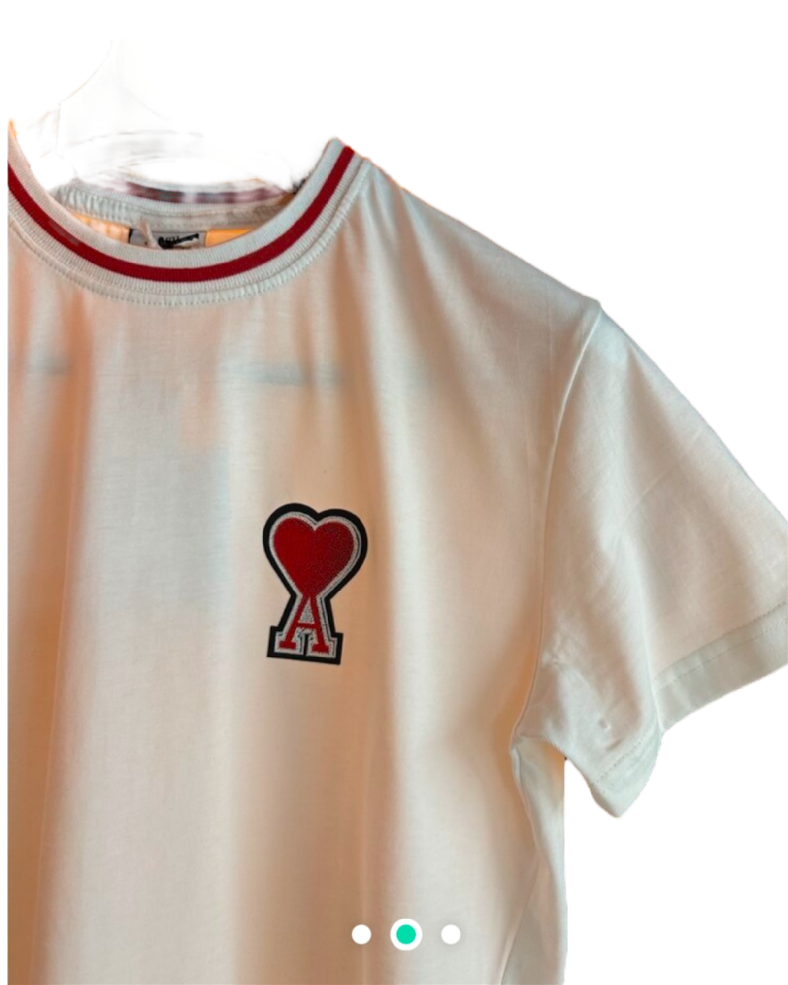 Ami White/Black T-Shirts