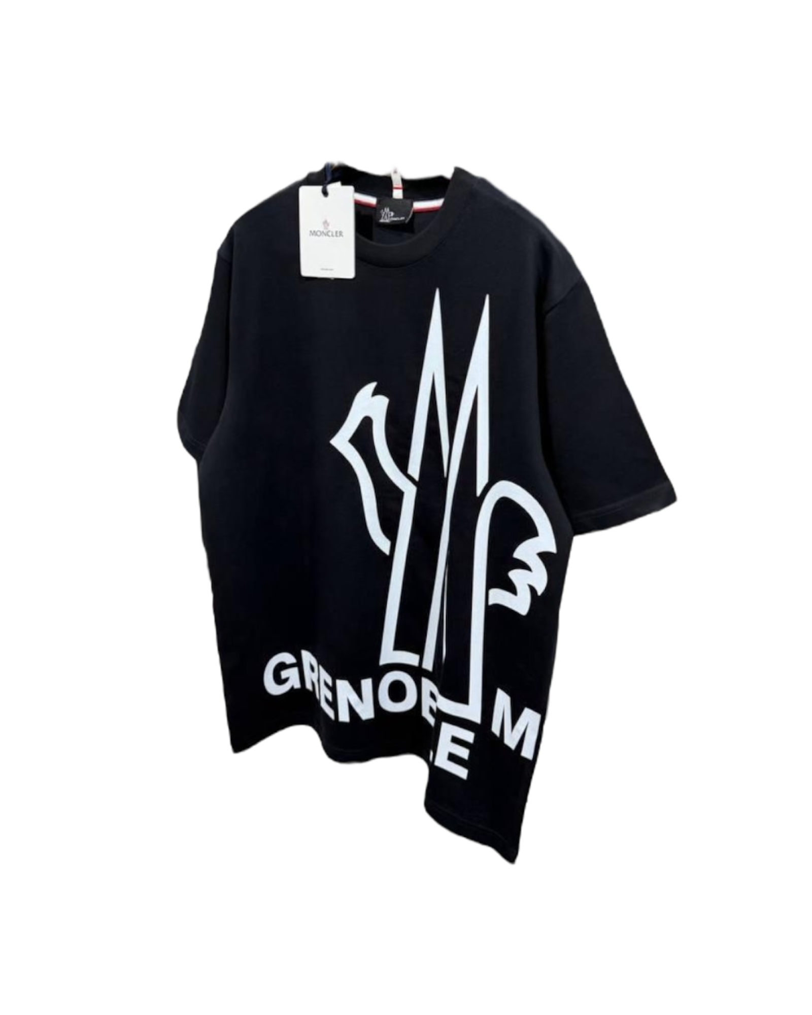 Moncler Black And White T-Shirt