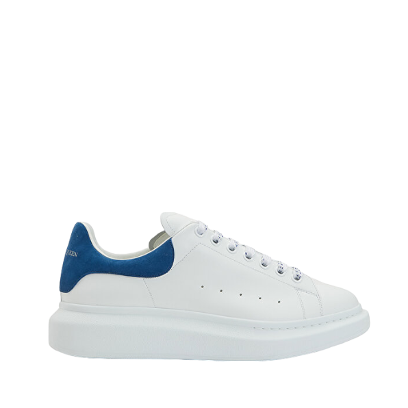 Alexander McQueen  Blue/White Leather Shoes