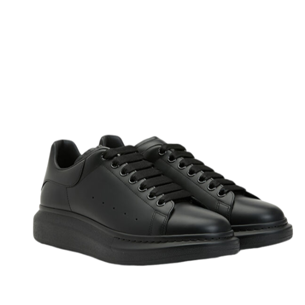 Alexander McQueen Black Leather Shoes