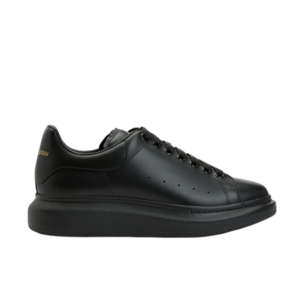 Alexander McQueen Black Leather Shoes