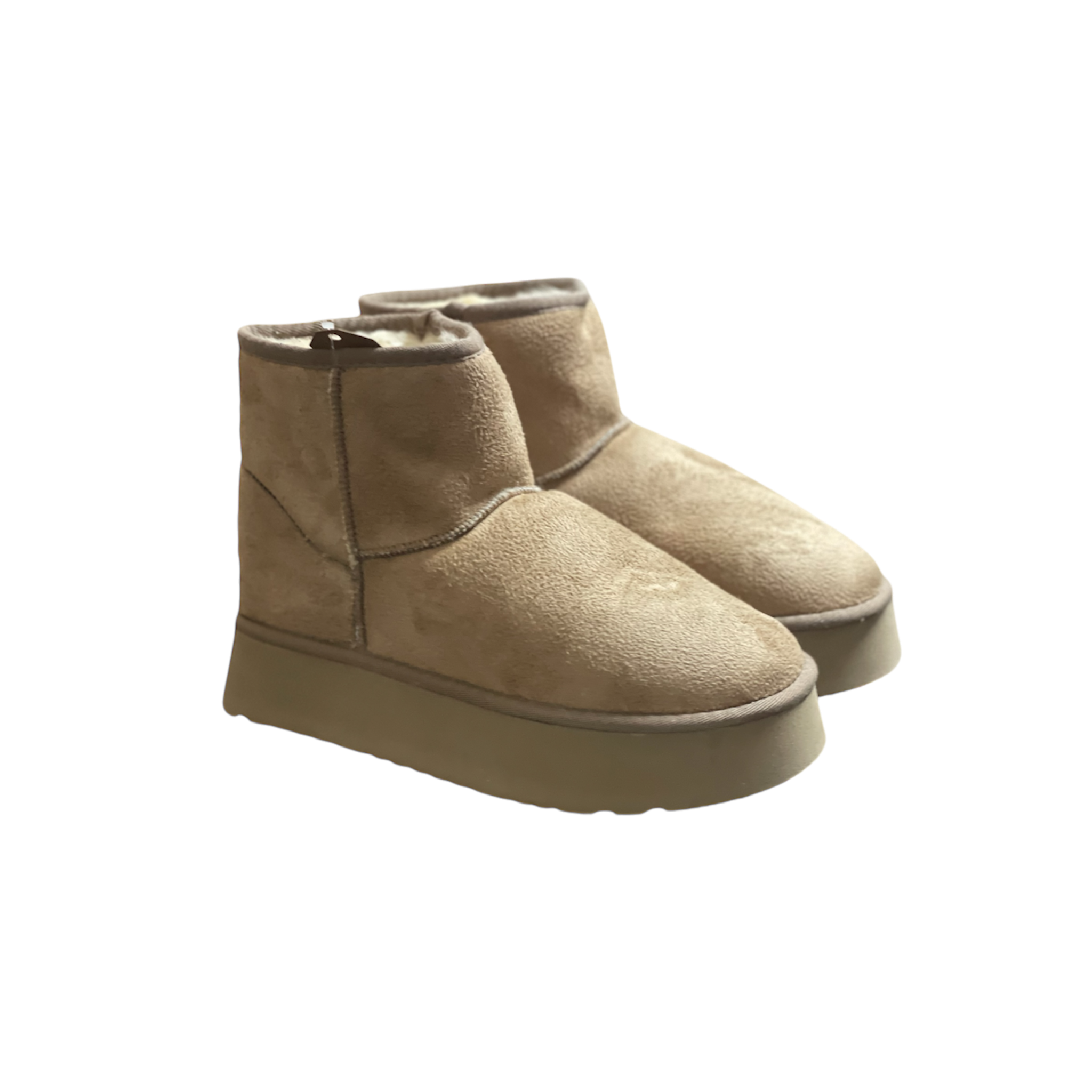 Botas de mujer color visón