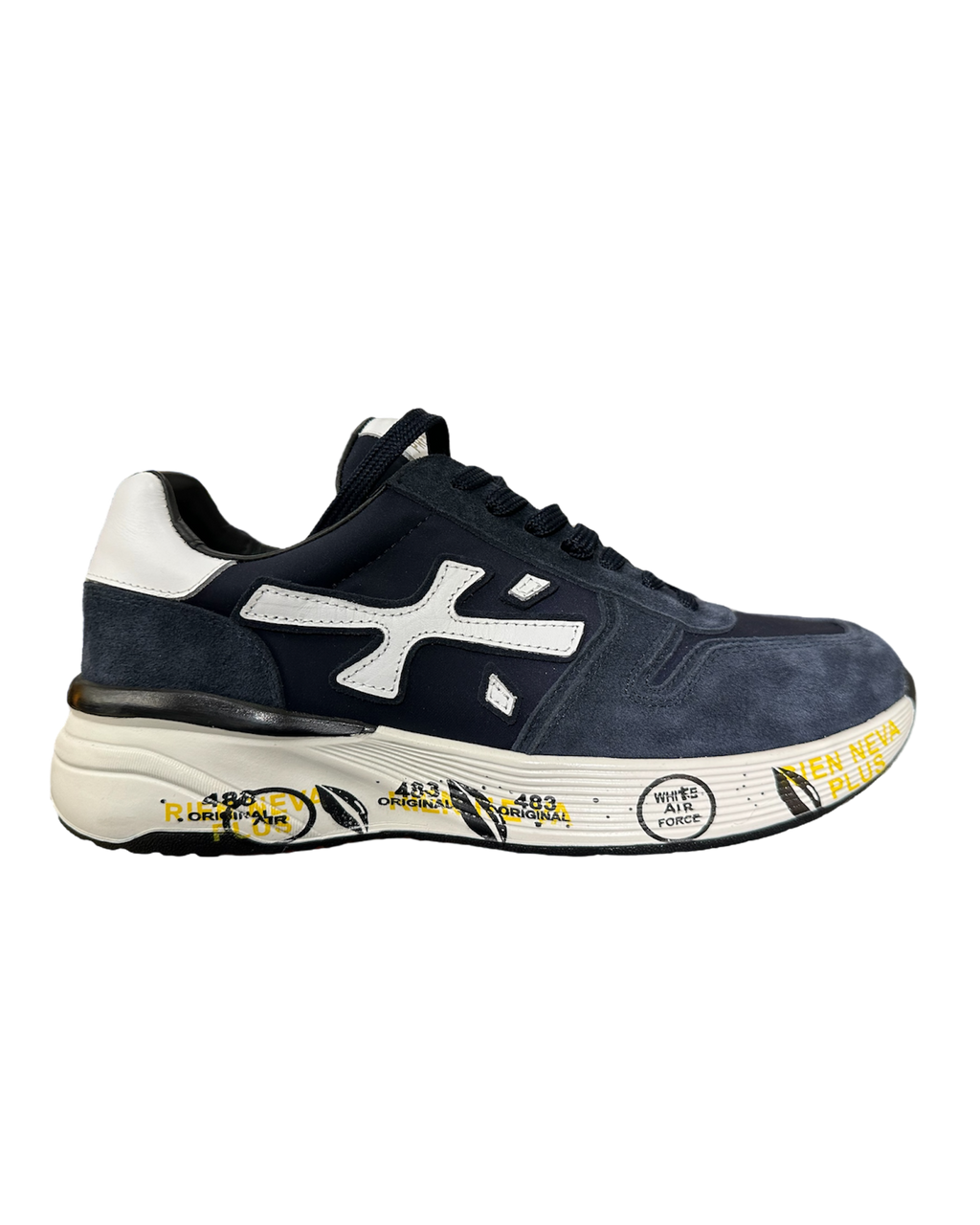 Premiata Navy Blue Shoes