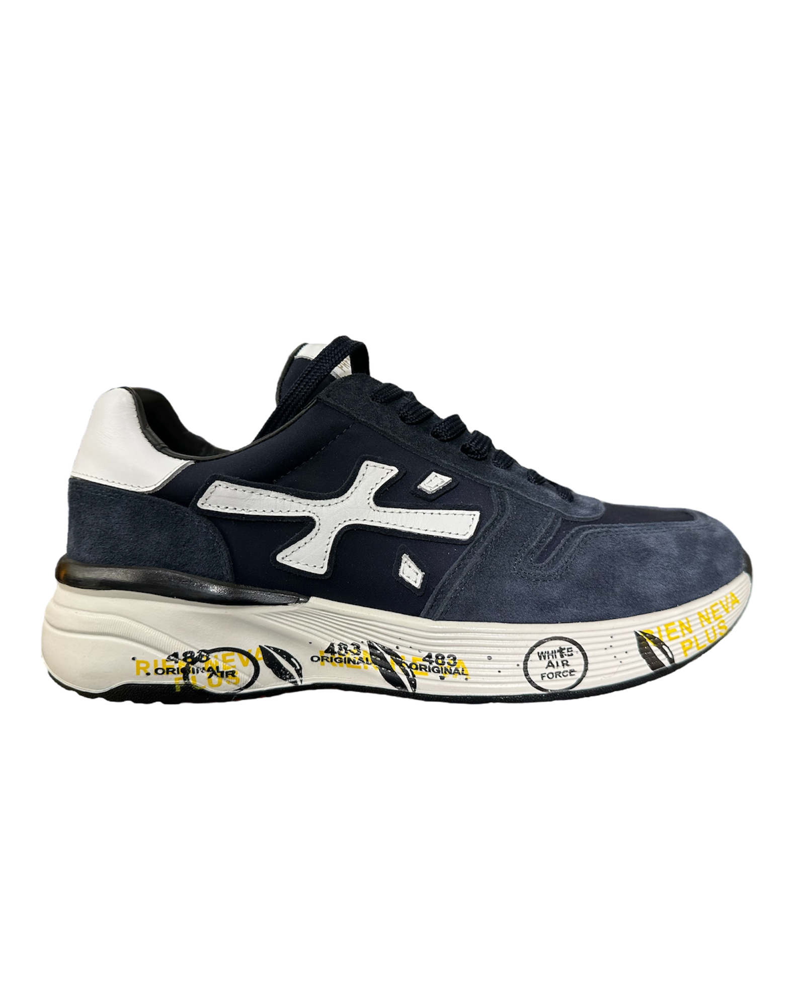 Premiata Navy Blue Shoes
