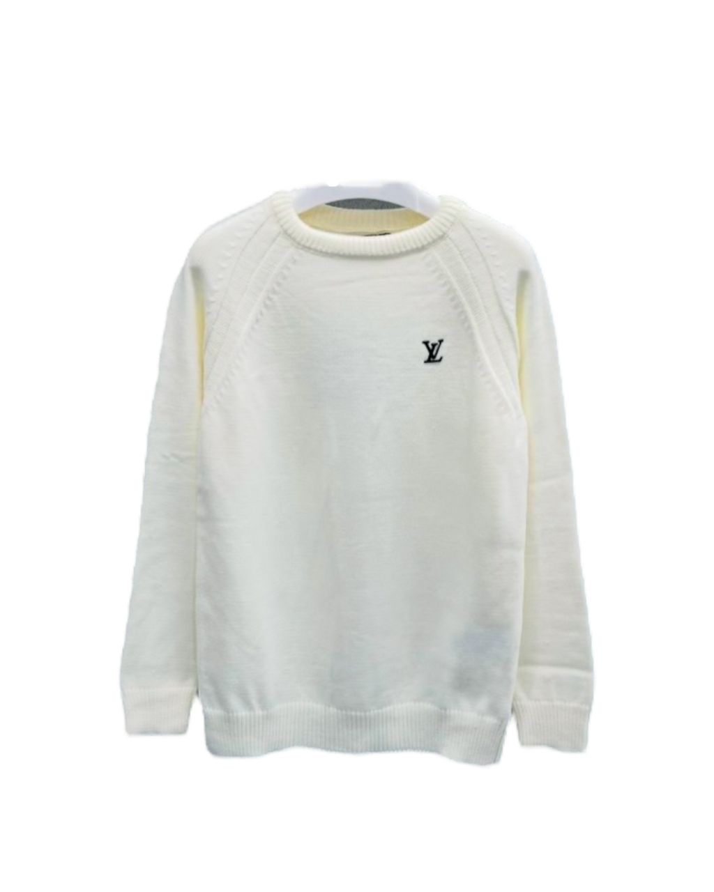 LV White Sweater