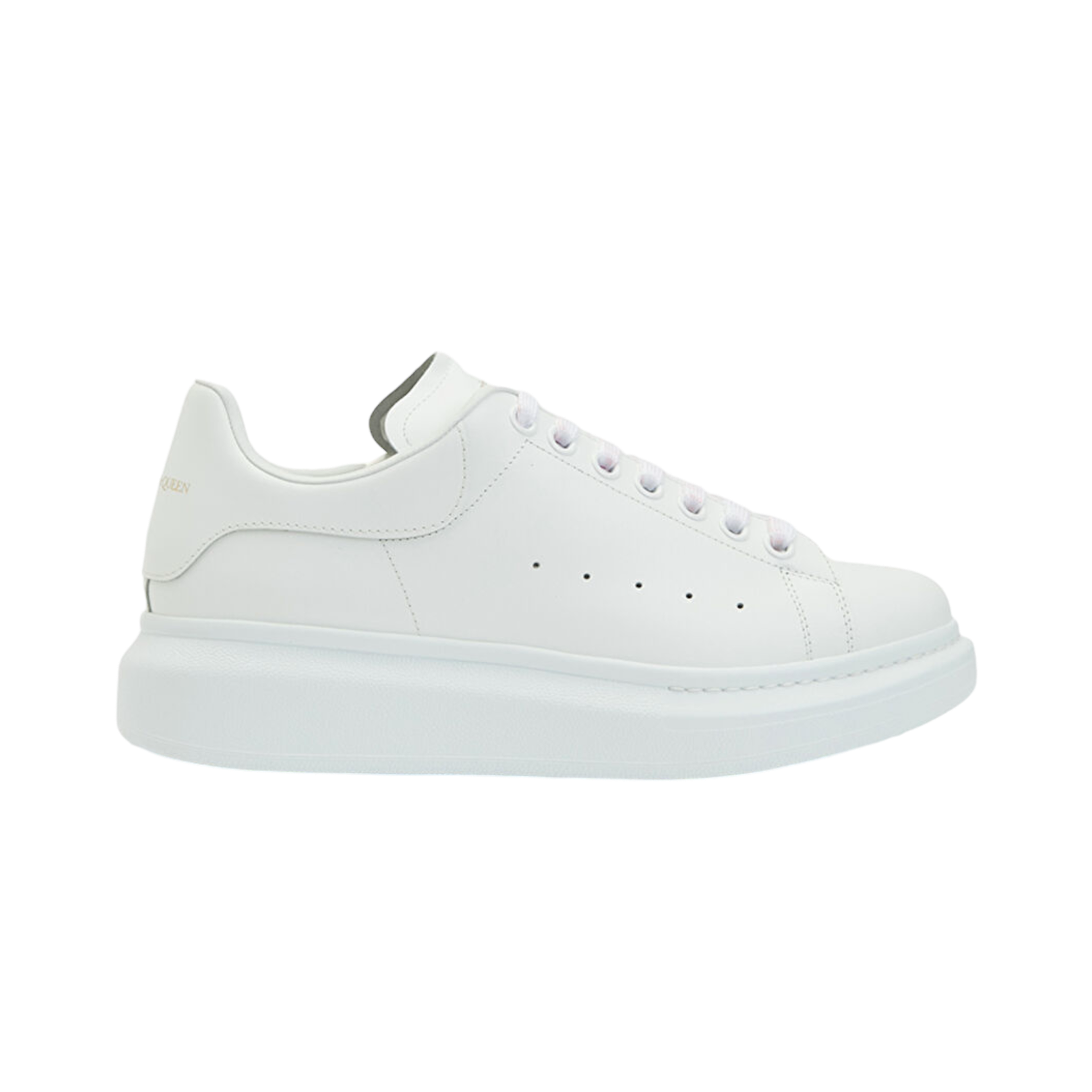 Alexander McQueen White Leather Shoes