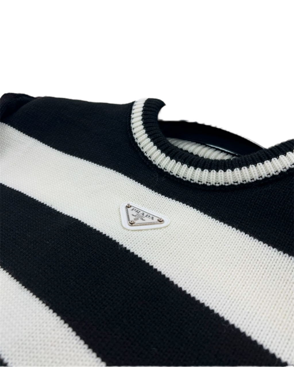 Prada  Black/White Sweater
