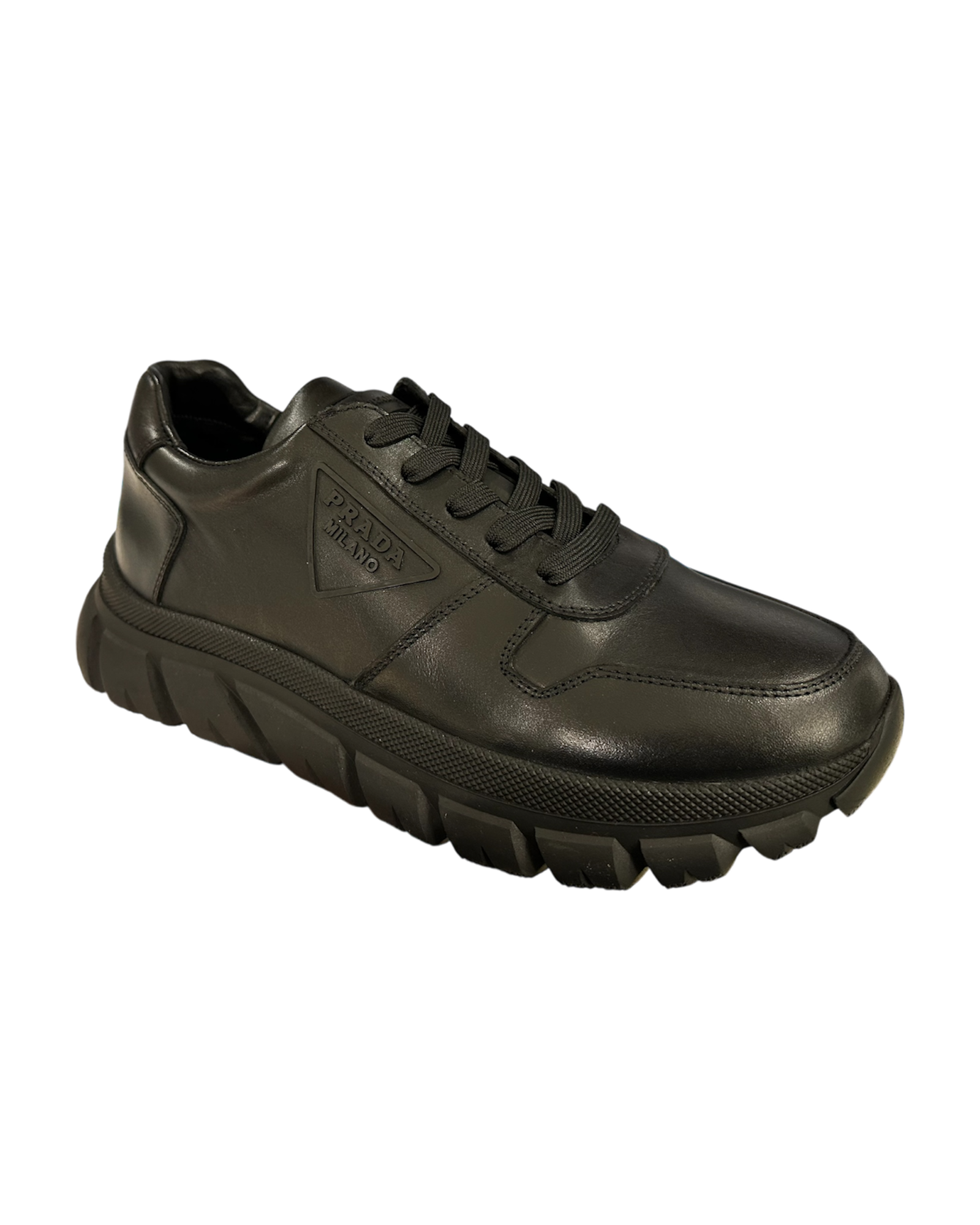 Prada Black Leather Shoes