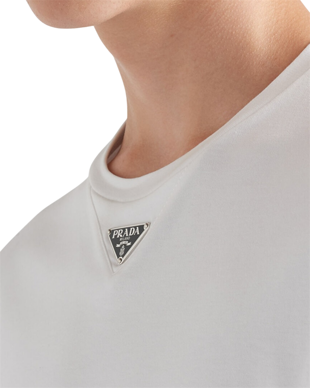 Prada Black And White T-Shirt