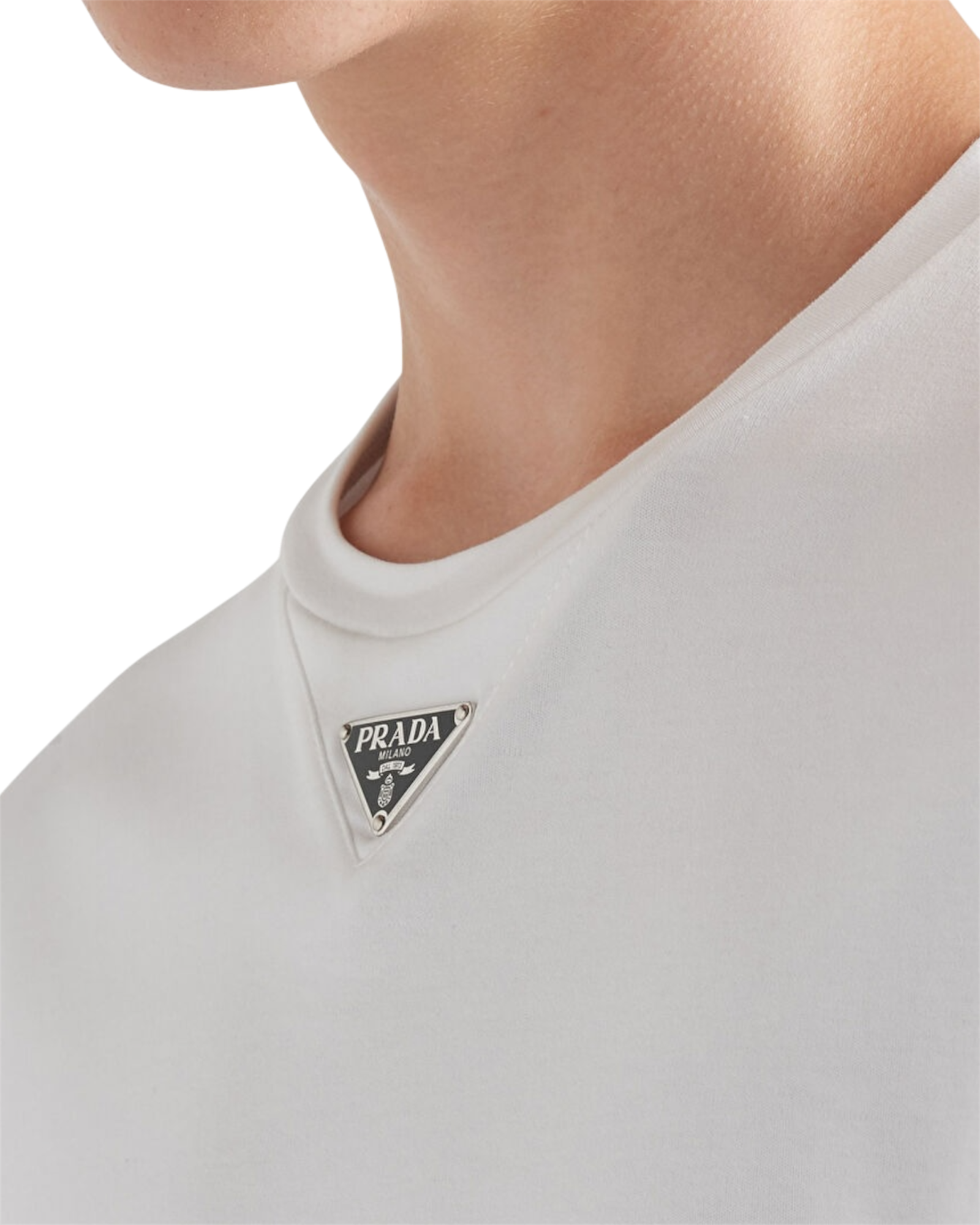 Prada Black And White T-Shirt