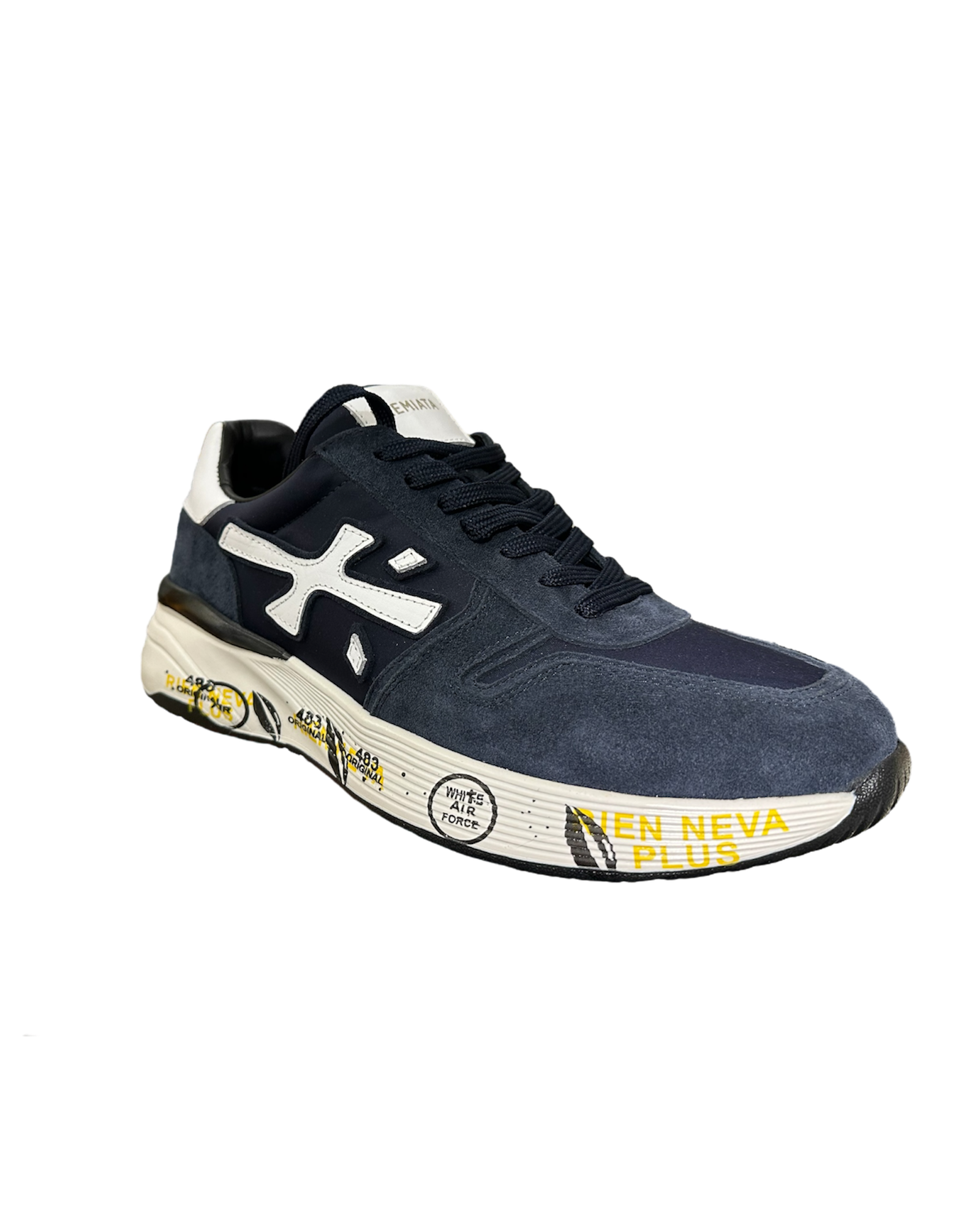 Premiata Navy Blue Shoes
