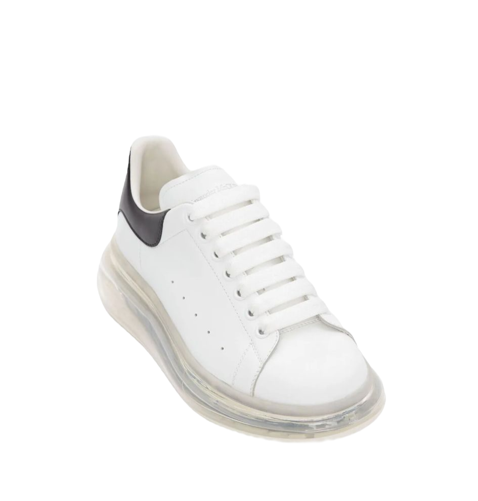 Alexander McQueen White Leather Shoes