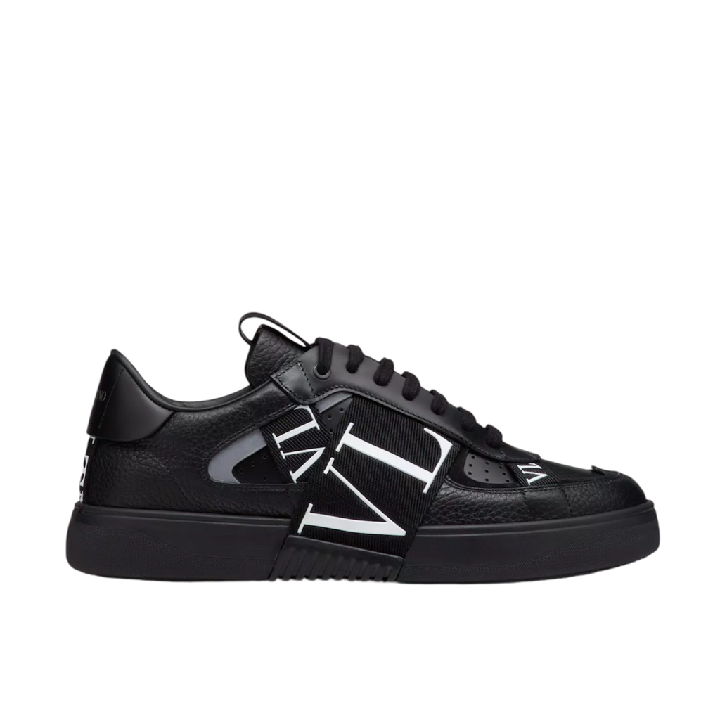 VLT Black Leather Shoes