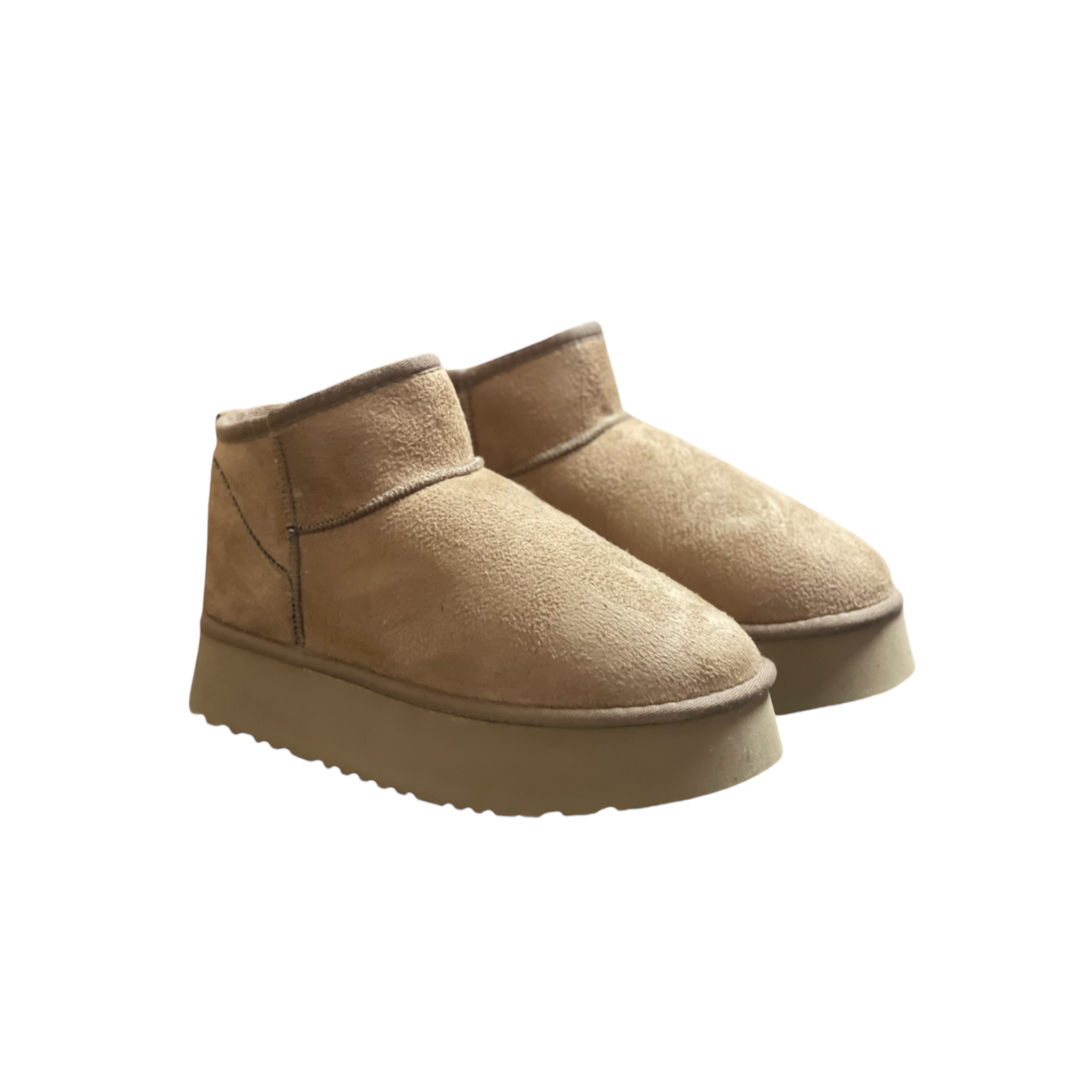 Botas de mujer color visón