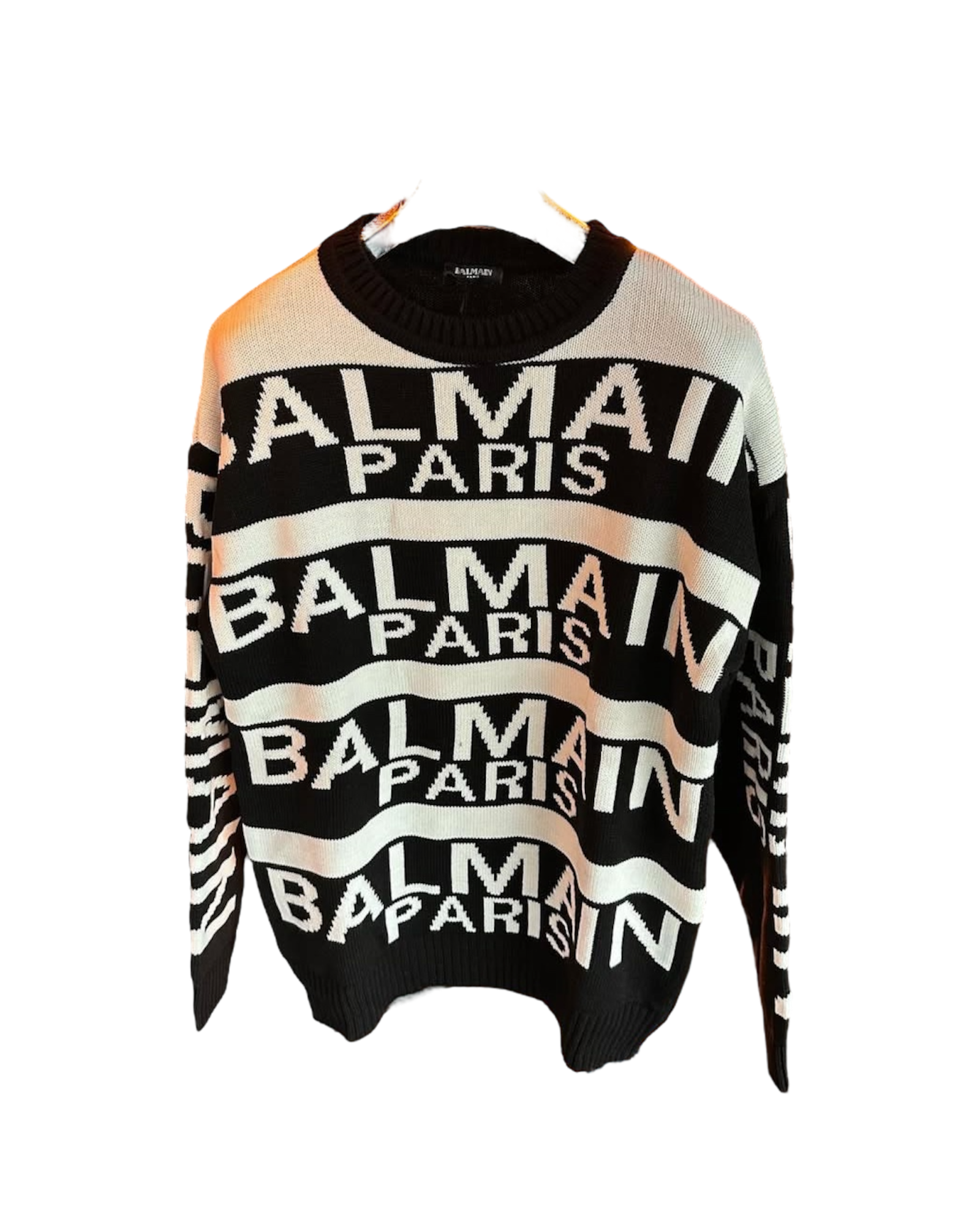 Balmain Black/White Sweater