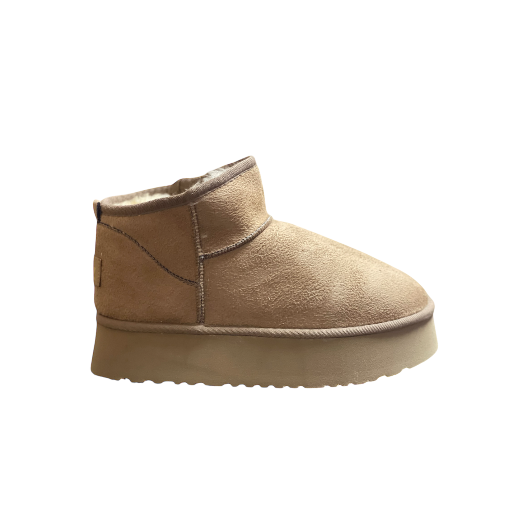 Botas de mujer color visón