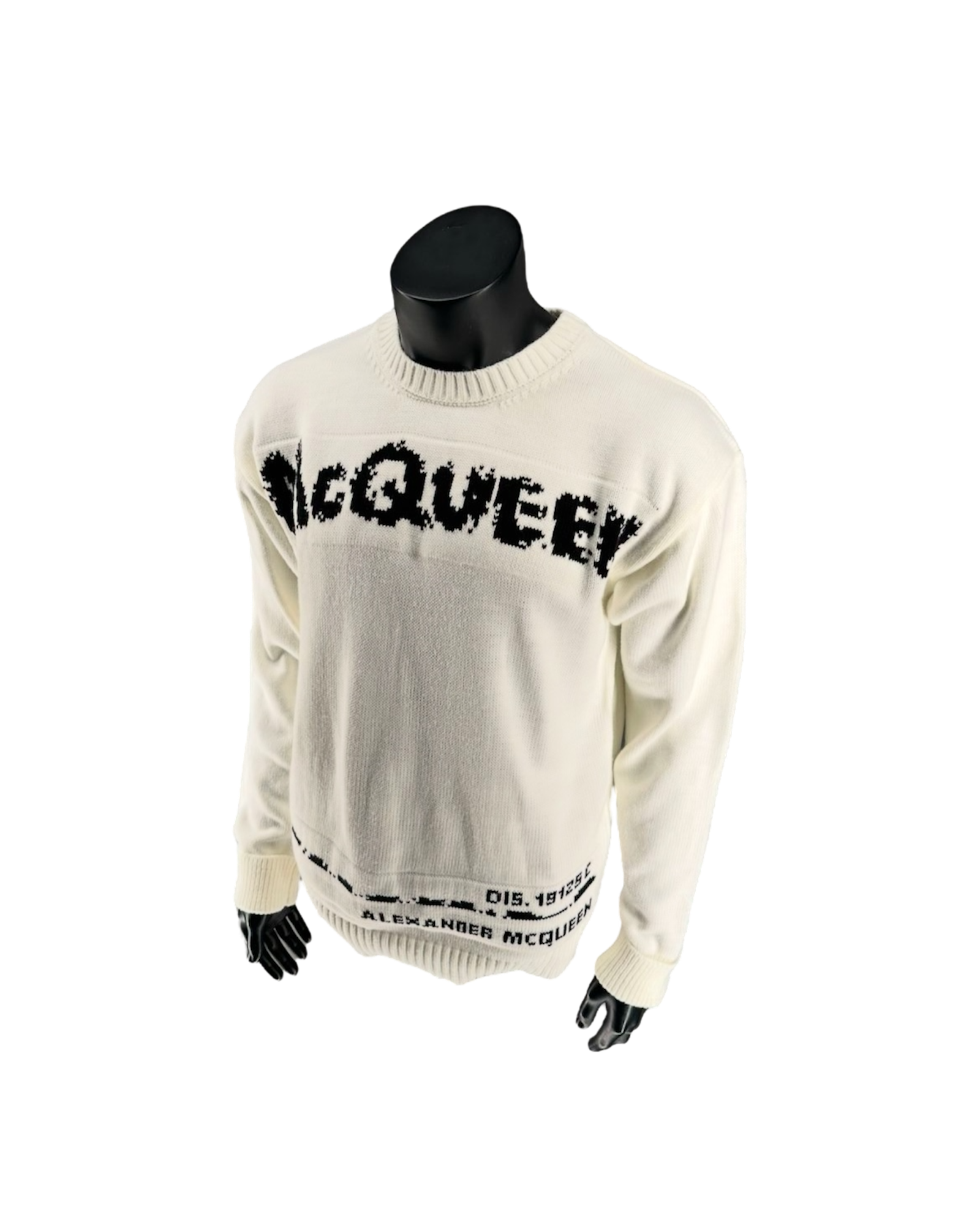 McQueen White Sweater