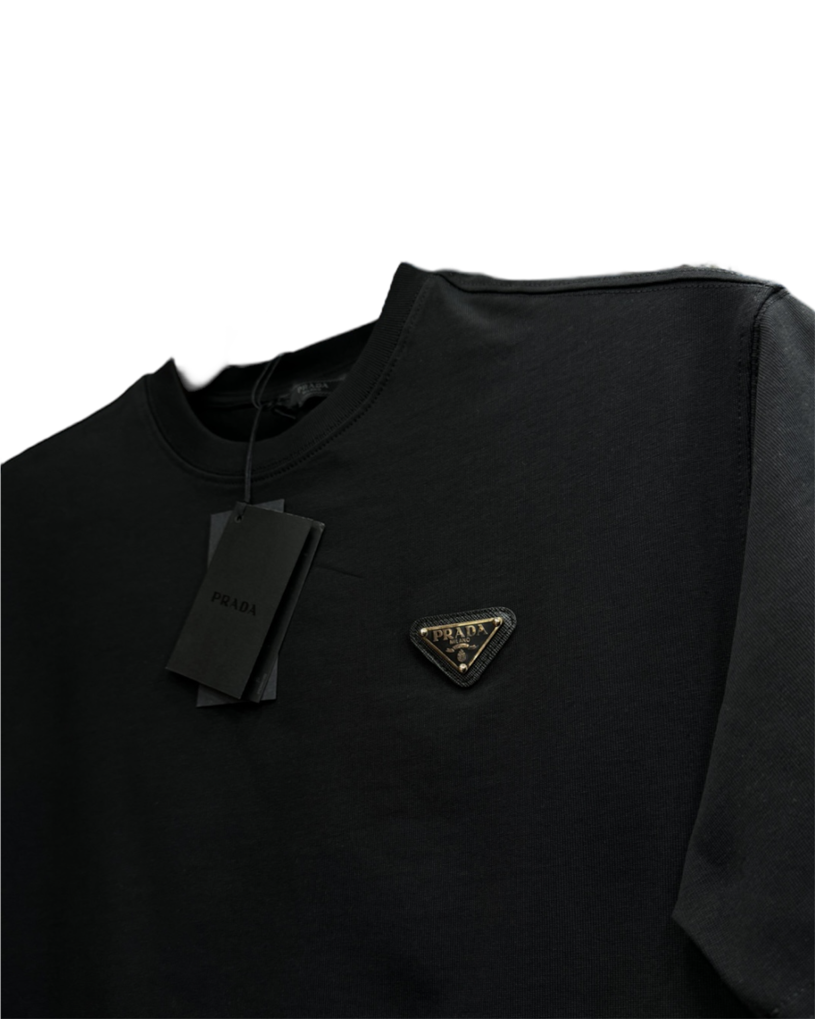 Prada Black And White T-Shirt