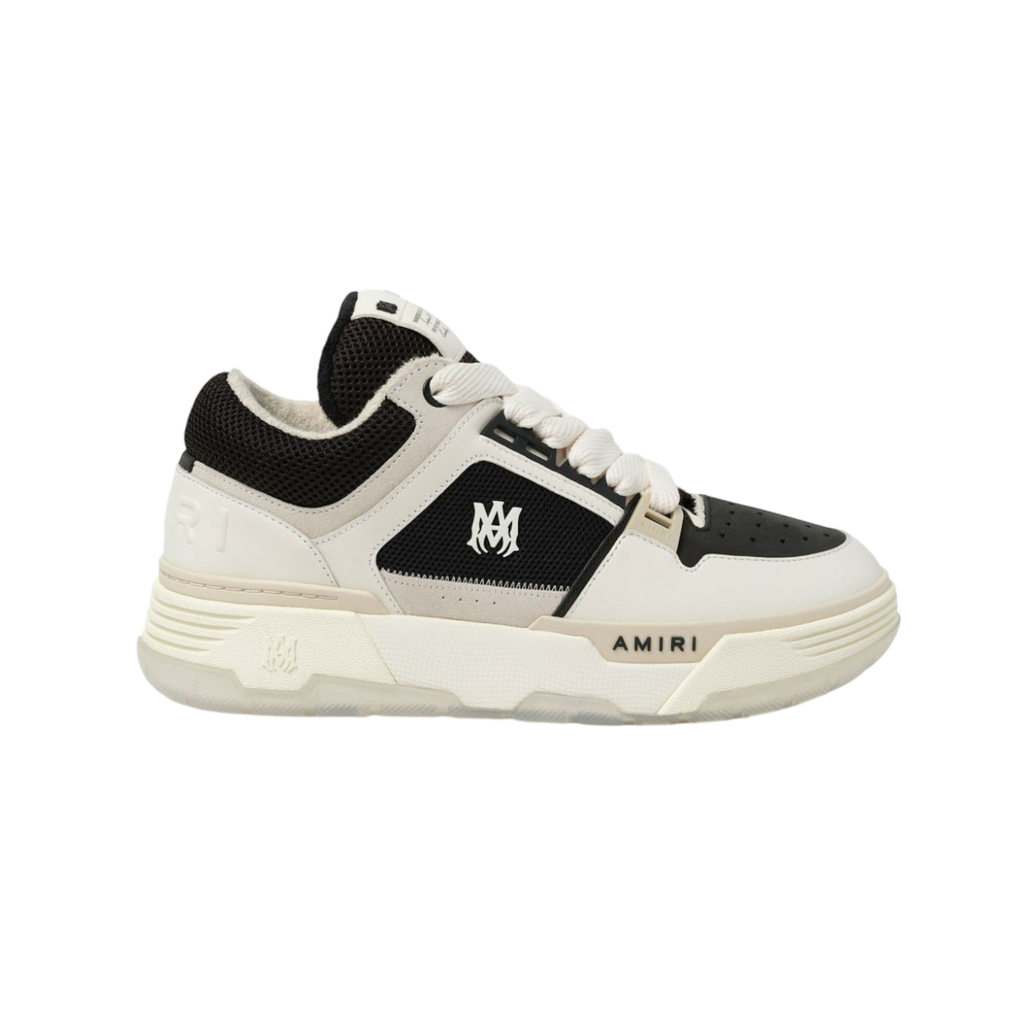 Amiri White/Black Leather Shoes