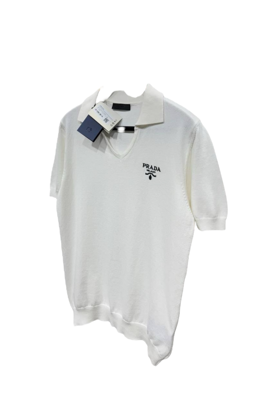 Prada Cashmere Polo Neck Sweater