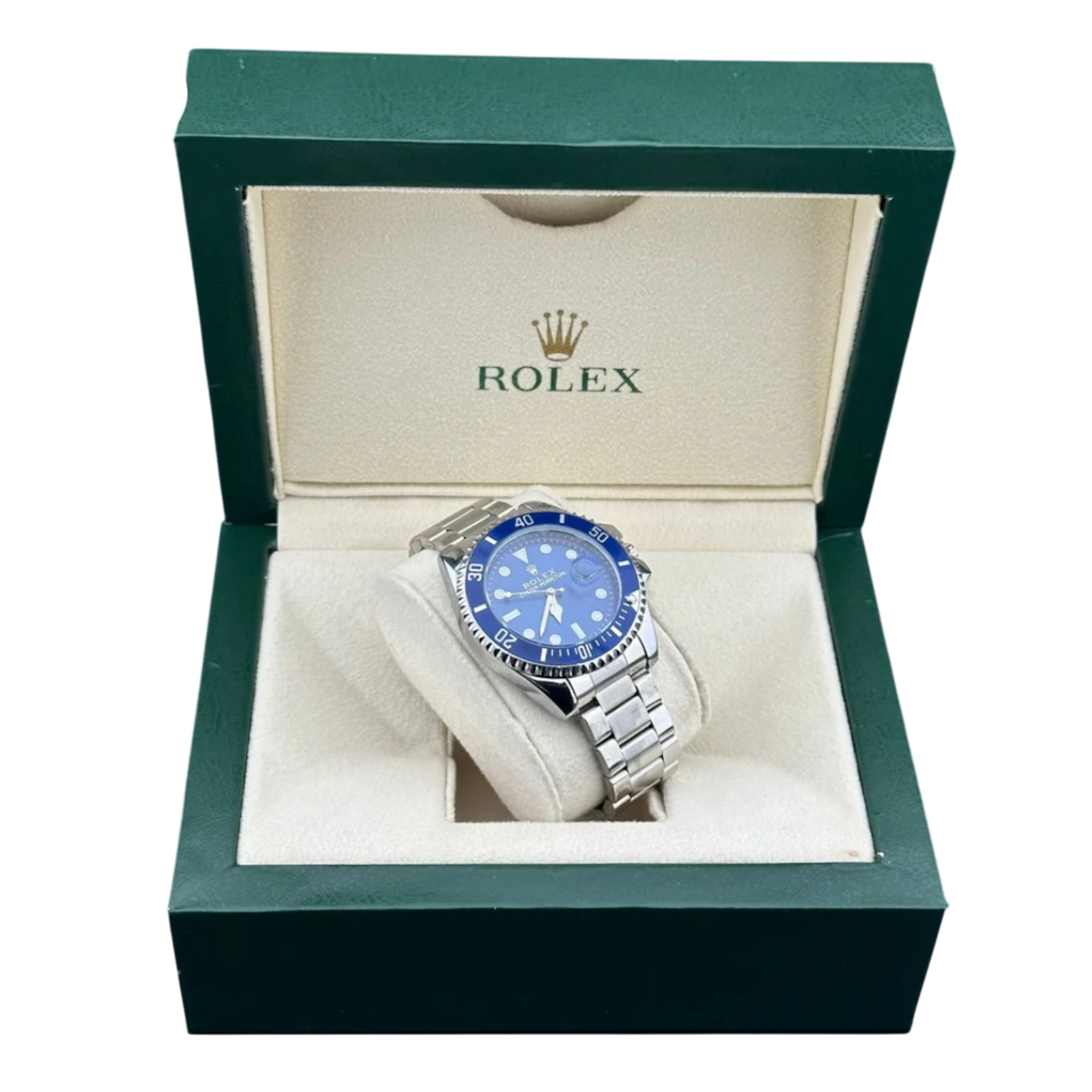 Rolex Blue Watch