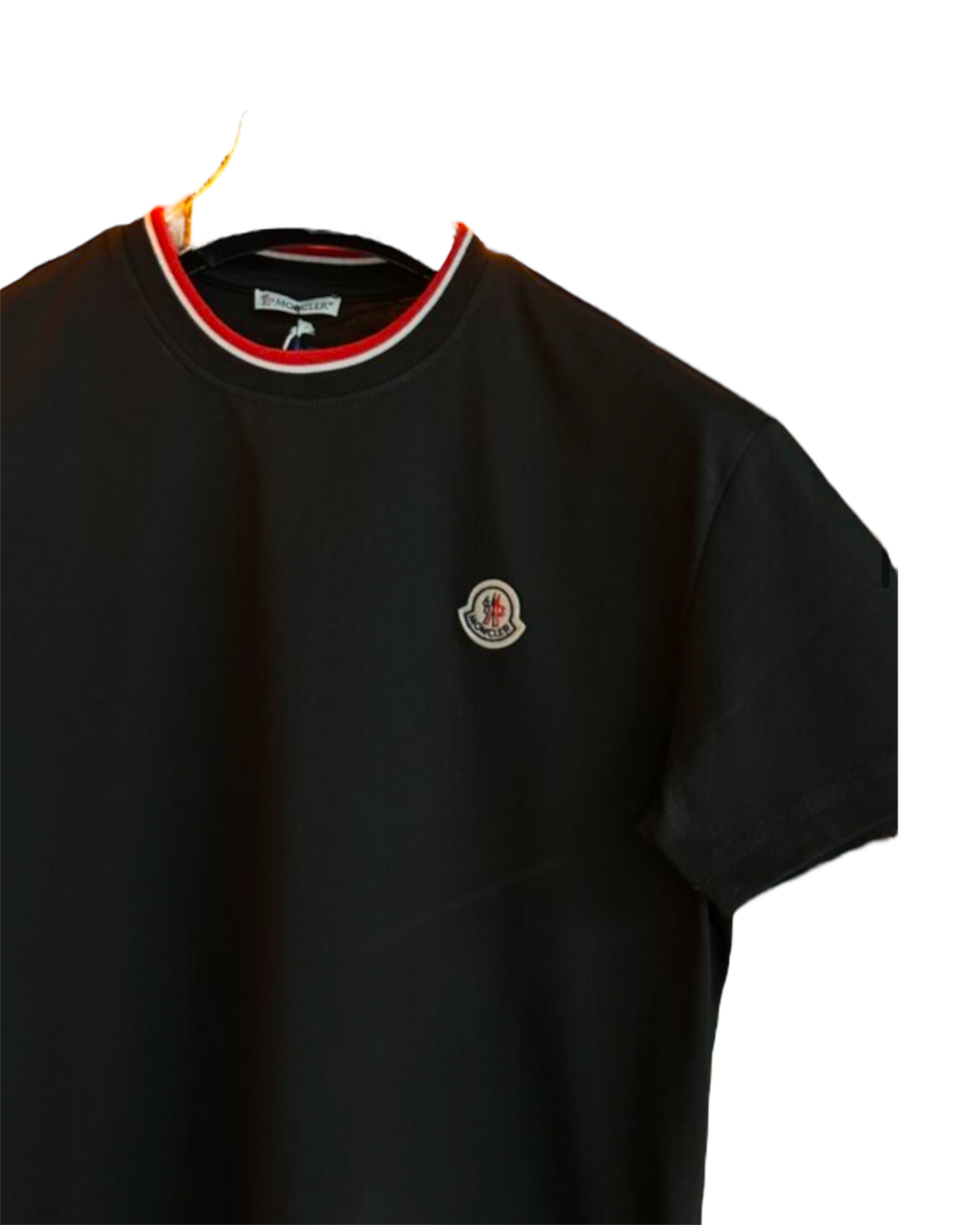 Moncler Black/White T-Shirts