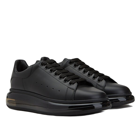 Alexander McQueen Black Leather Shoes