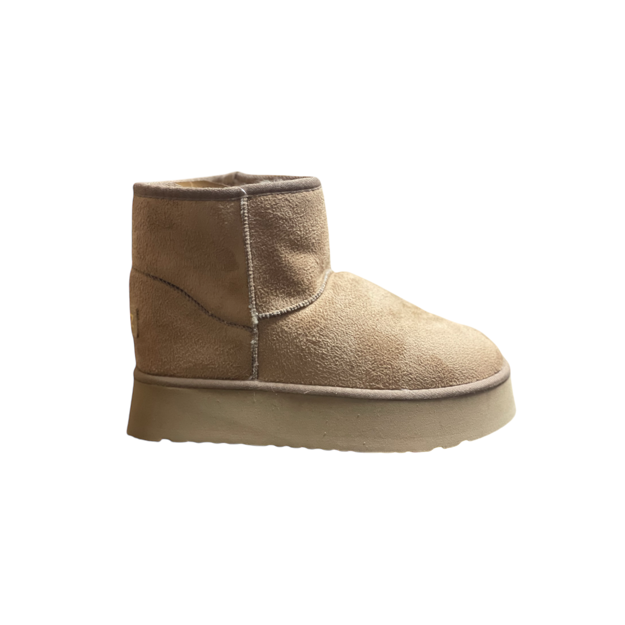 Botas de mujer color visón