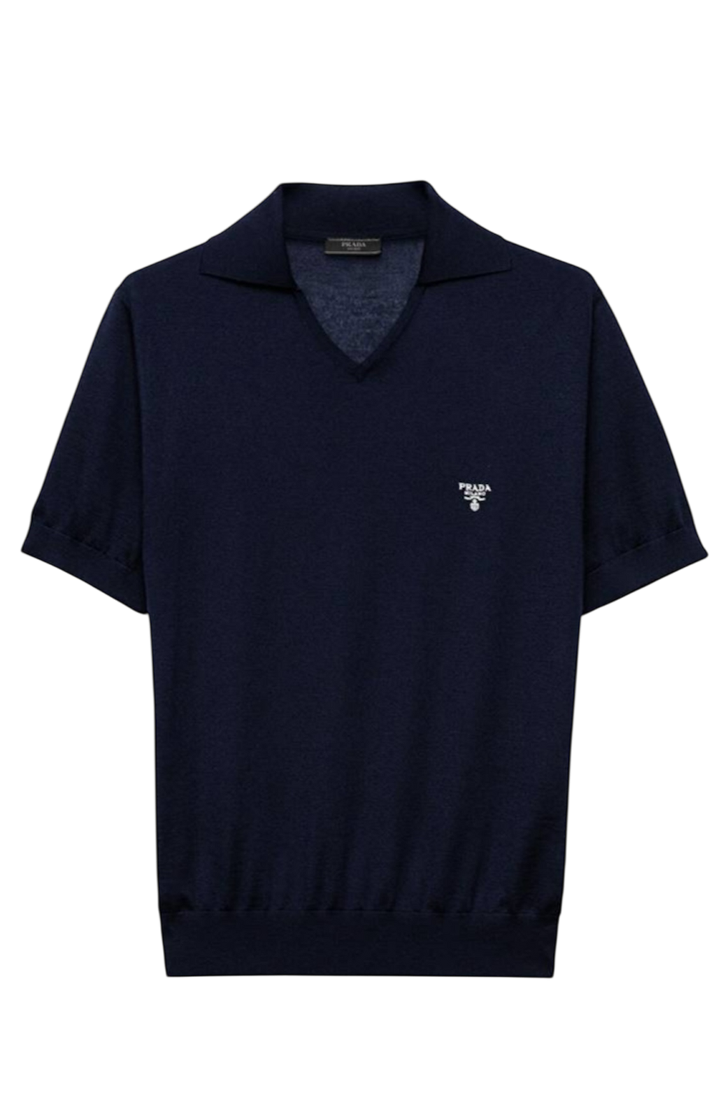 Prada Cashmere Polo Neck Sweater