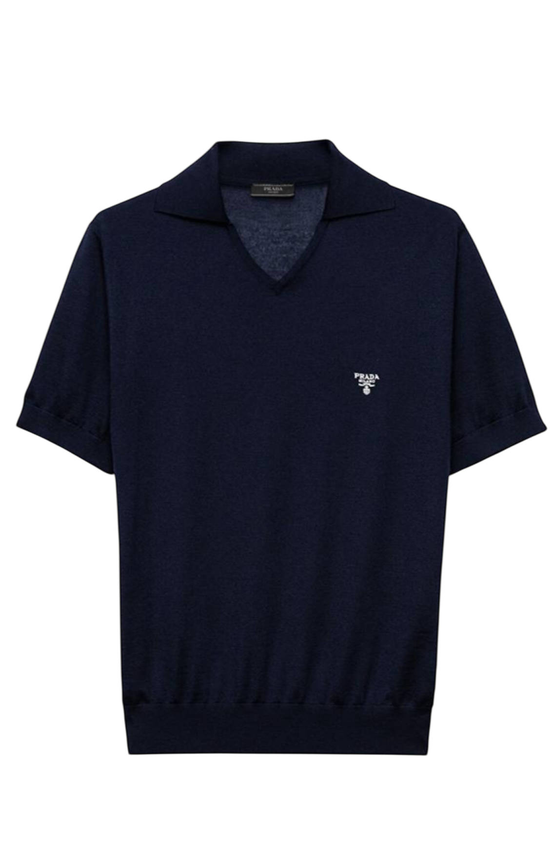 Prada Cashmere Polo Neck Sweater