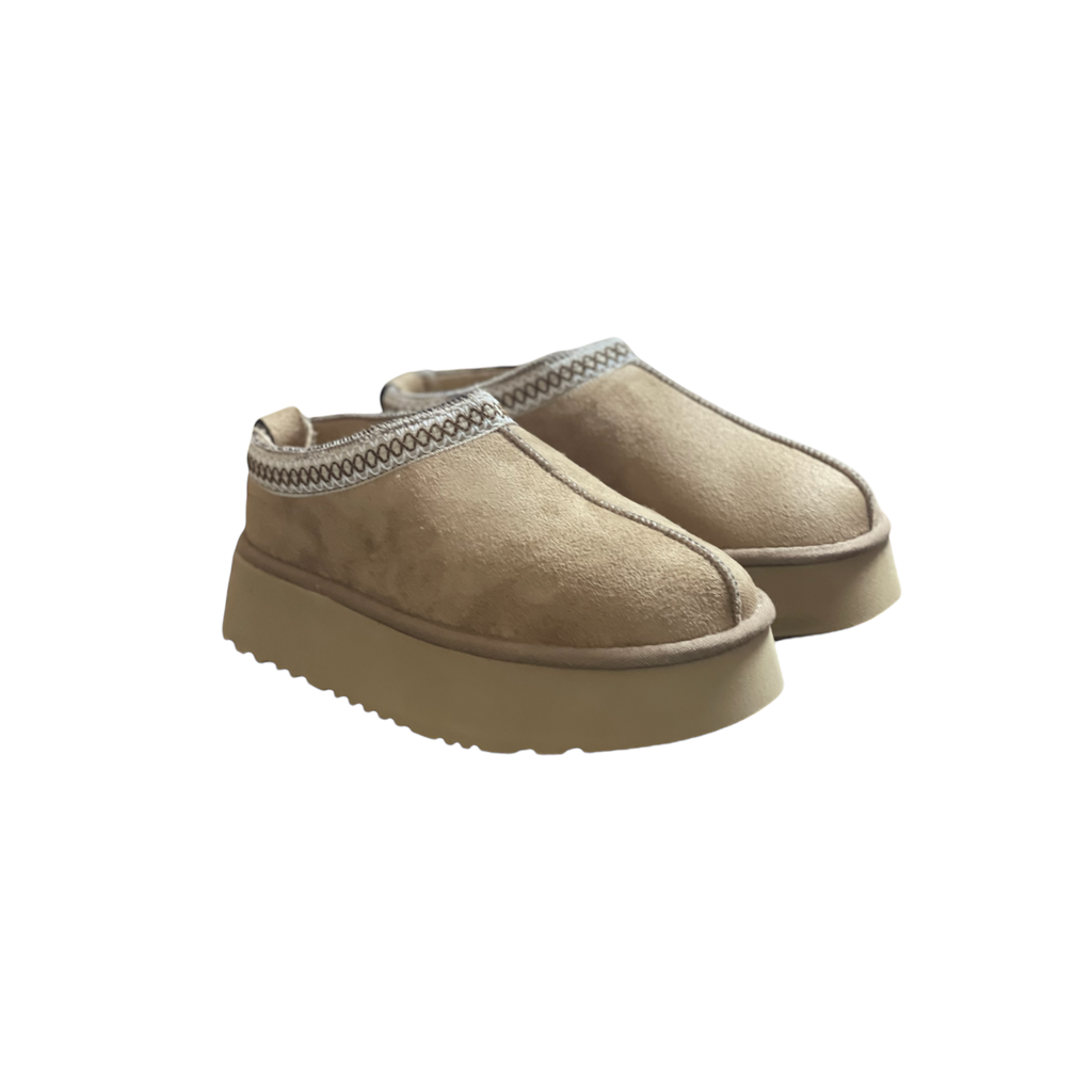 Botas de mujer color visón