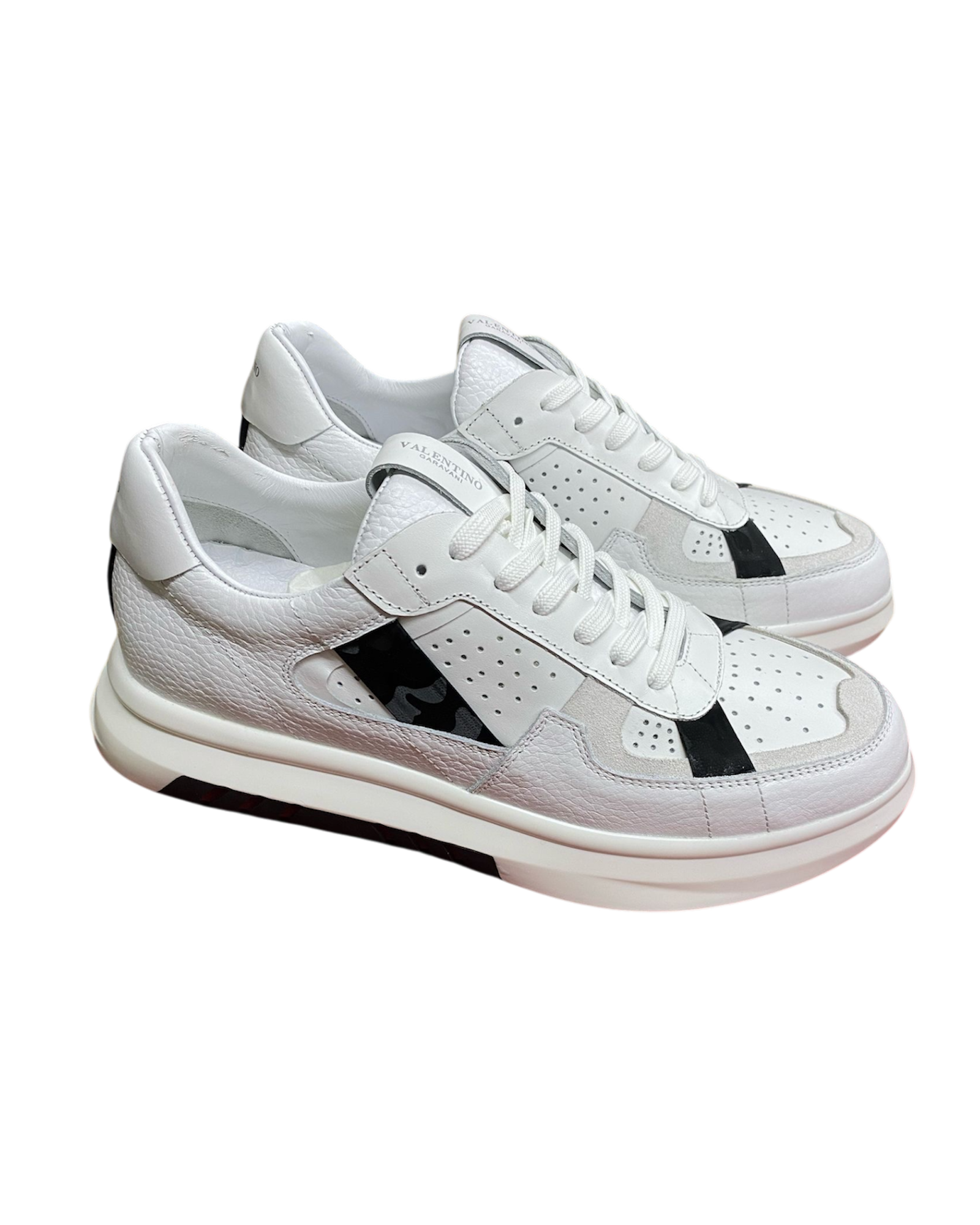 VLTN White Shoes