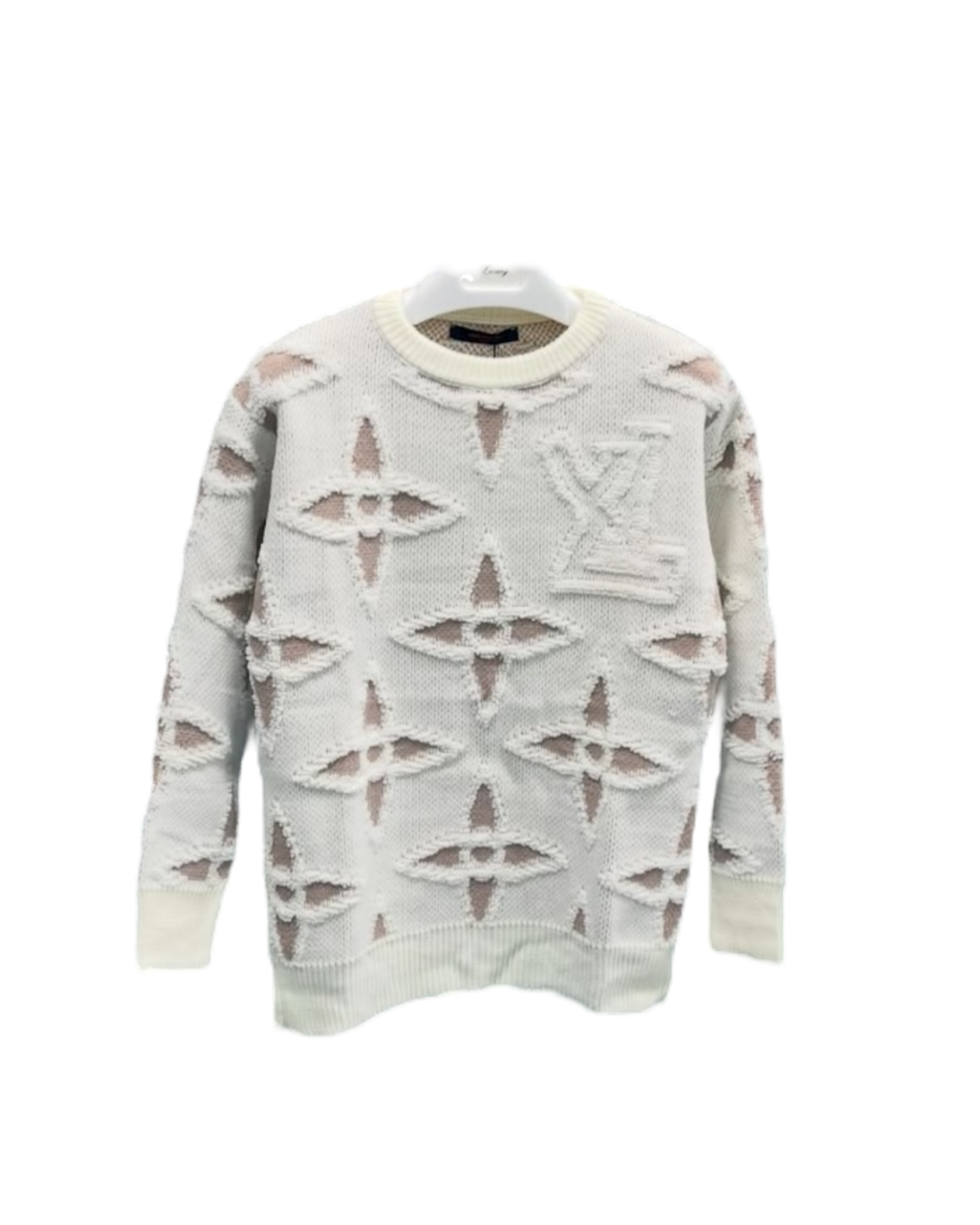 LV White Sweater