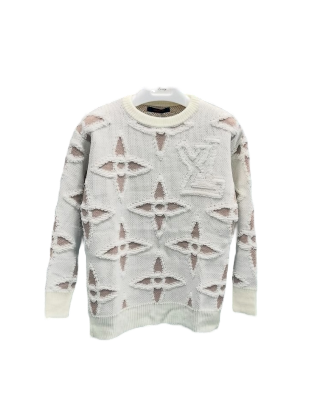LV White Sweater