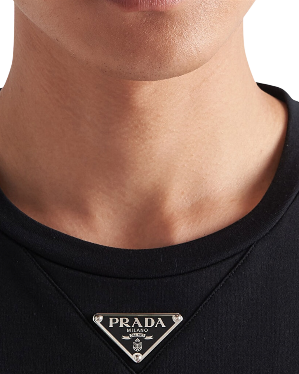 Prada Black And White T-Shirt