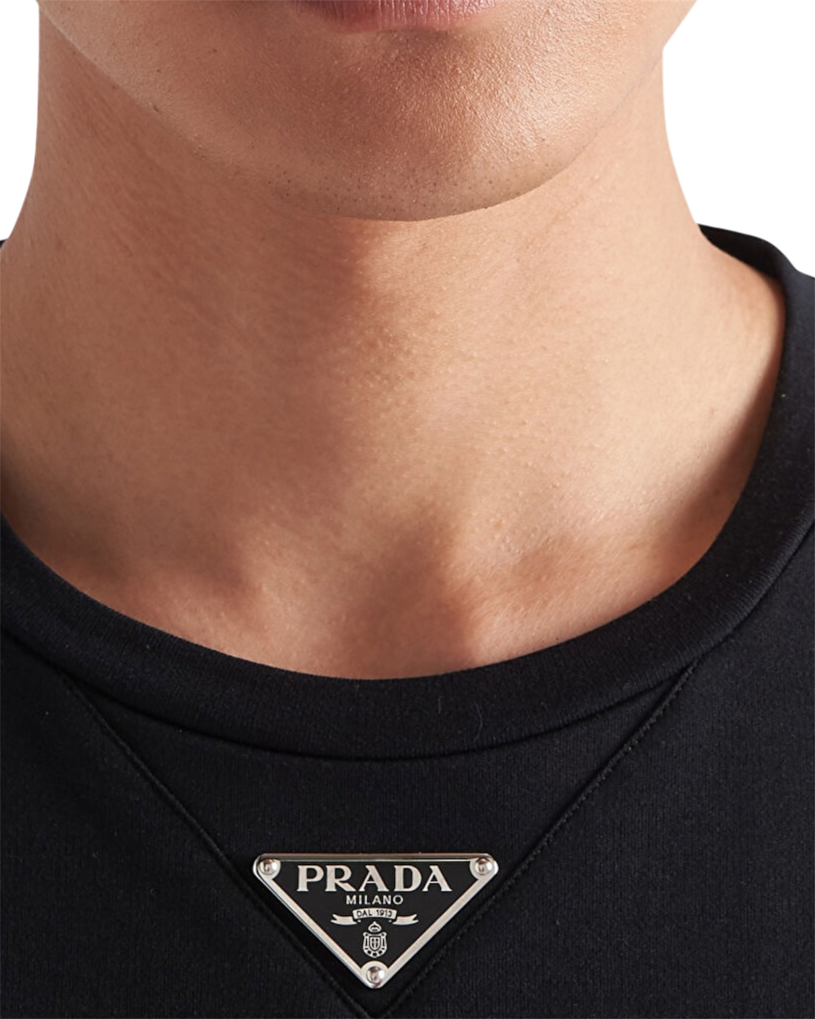Prada Black And White T-Shirt
