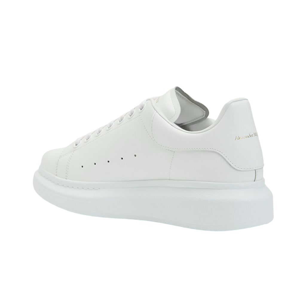Alexander McQueen White Leather Shoes