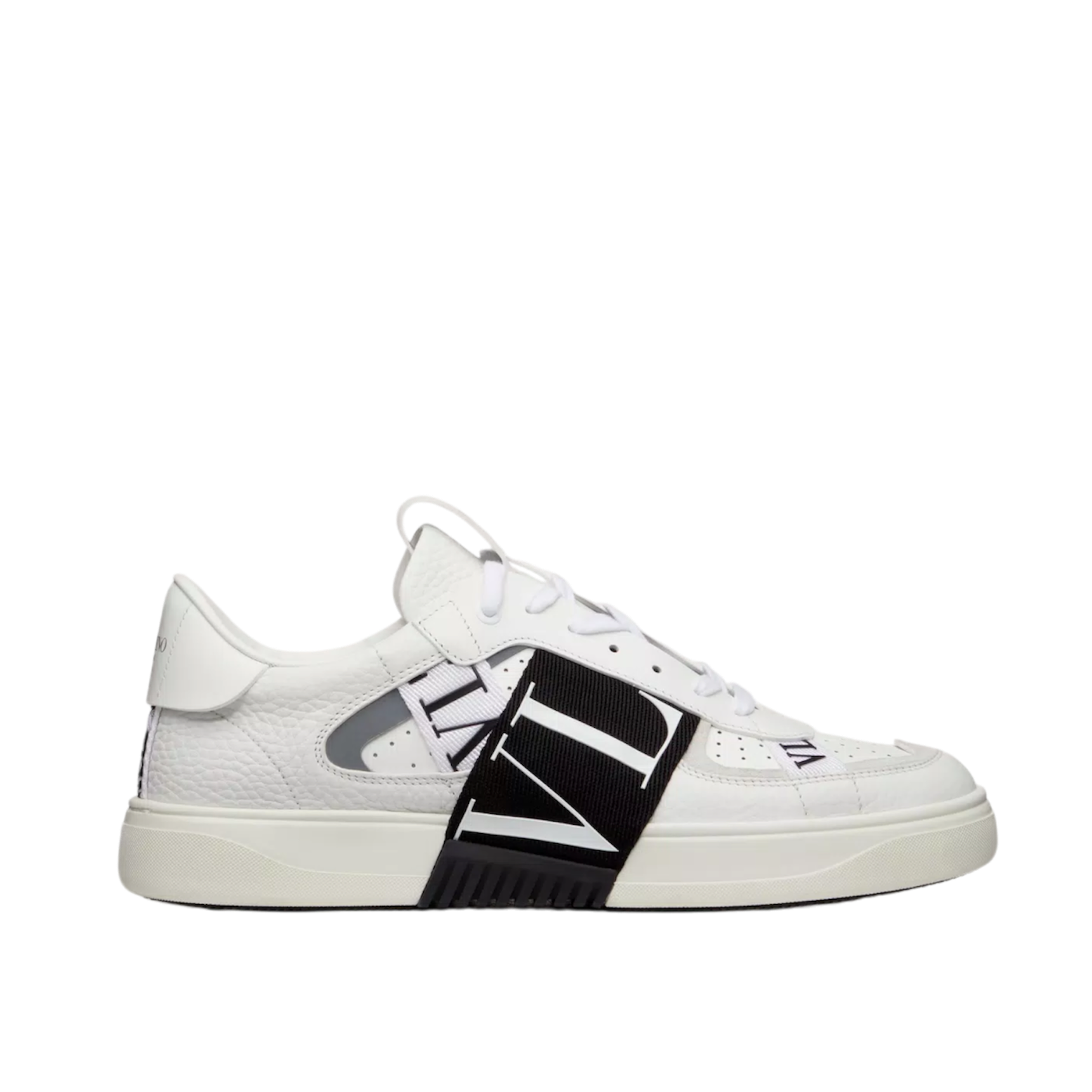 VLT White Leather Shoes
