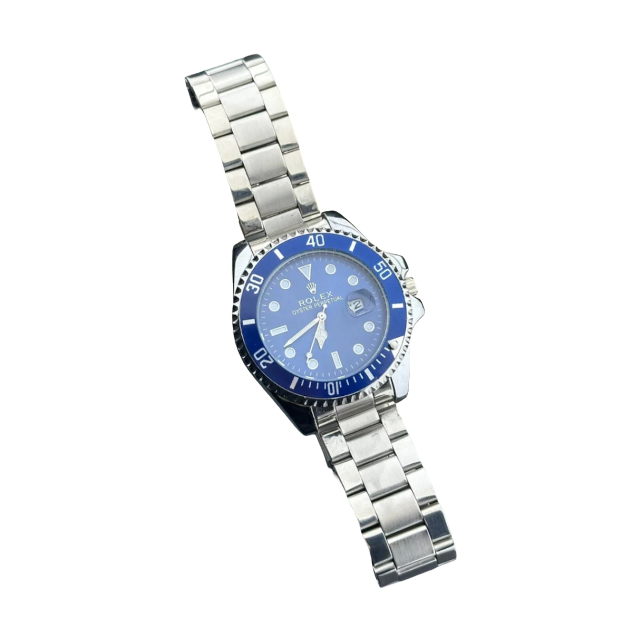 Rolex Blue Watch