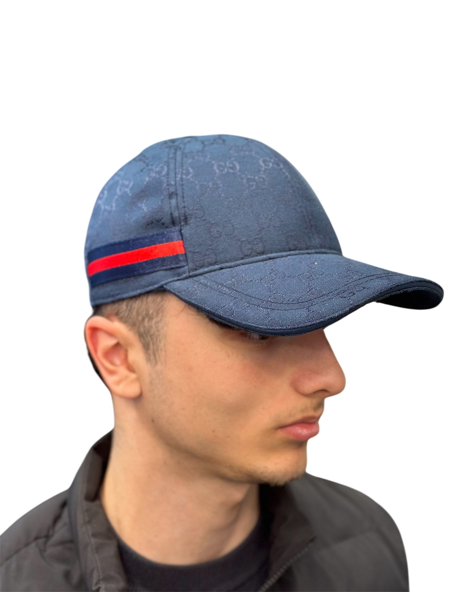 Gucci Navy Blue Hat
