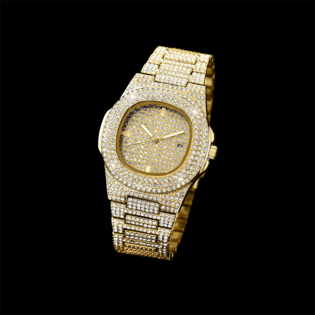 DoceCravo Fully Iced Out Luxury  Watch