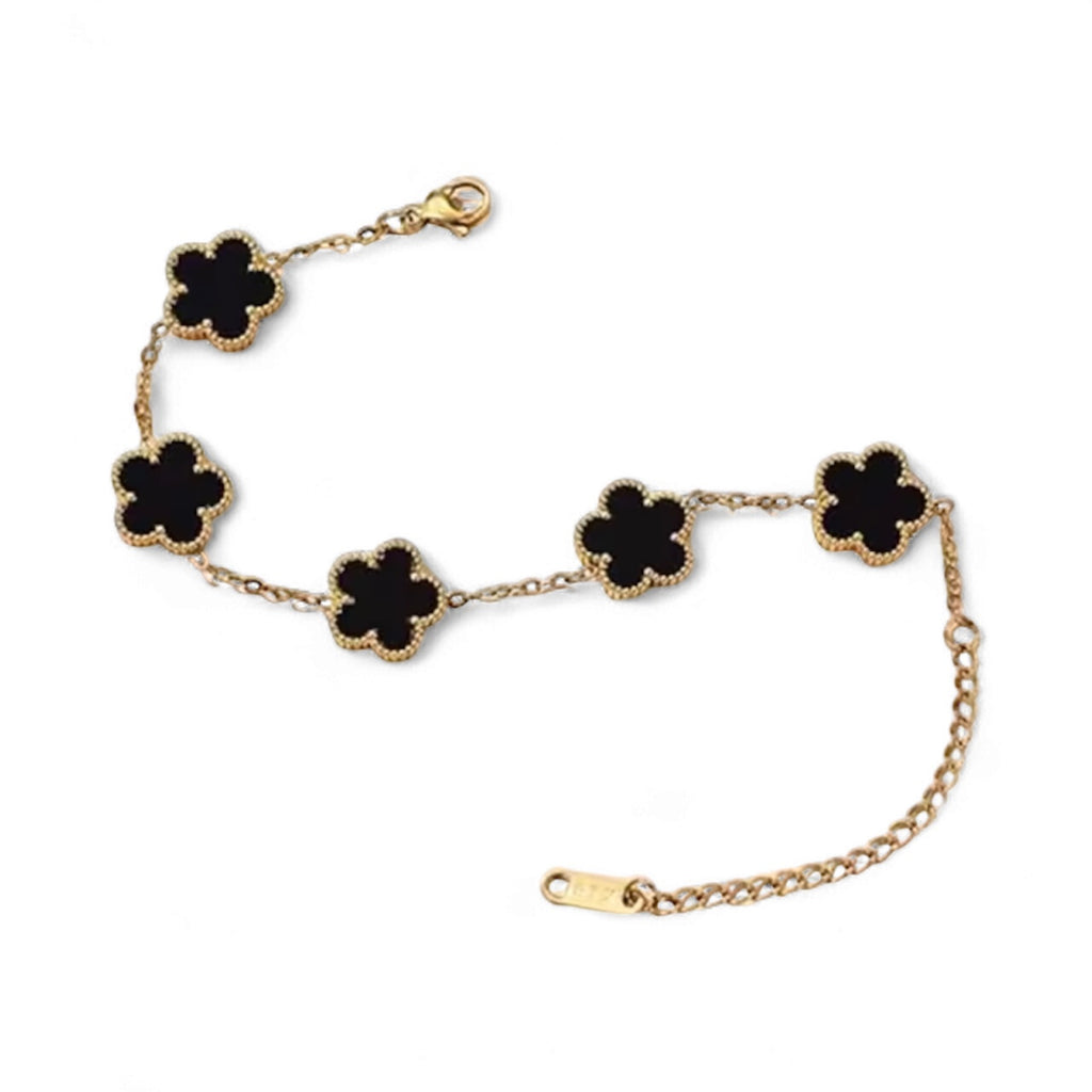 Crystal Clover Bracelet