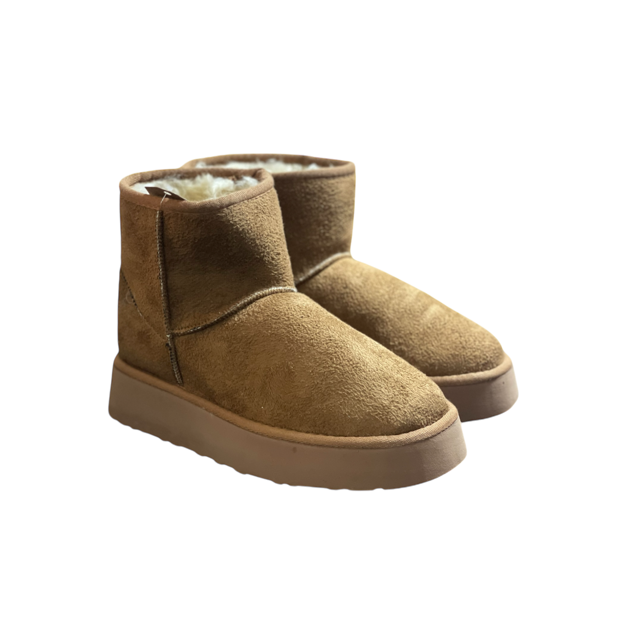 Botas de mujer color tostado